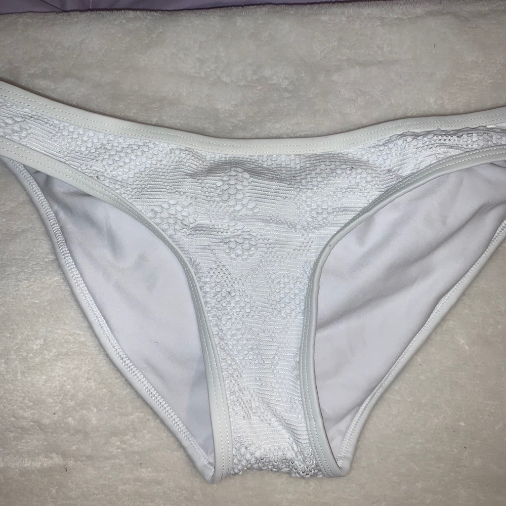 White Swimsuit Bottoms!